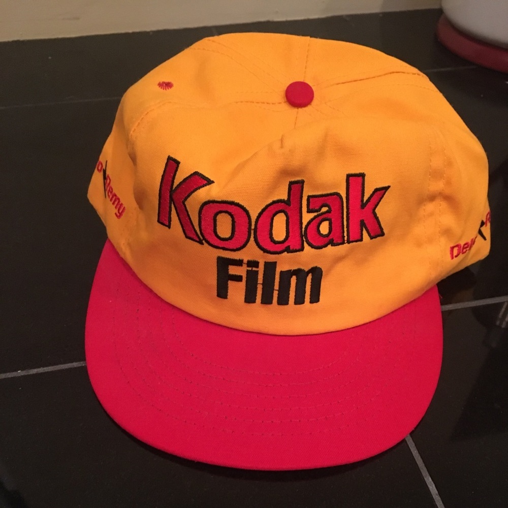 Vintage Kodak NASCAR Hat. 80s.